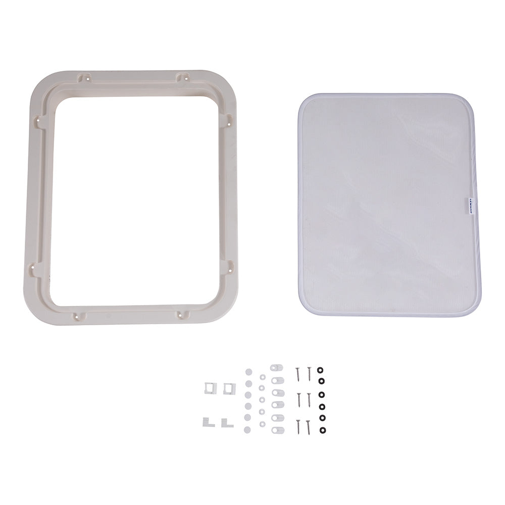 Lewmar White Trim Ring & Screen Kit