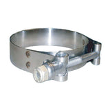 Abrazadera de perno en T de acero inoxidable 316 Trident Marine - Banda de 3/4" - Rango de 3.78"-4.09" - Paquete de 10
