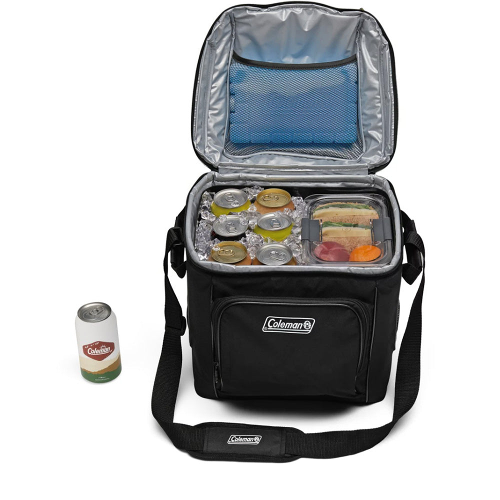 Nevera portátil flexible Coleman CHILLER™ para 30 latas - Negro