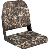 Asiento abatible acolchado de respaldo bajo Attwood Swivl-Eze - Camuflaje