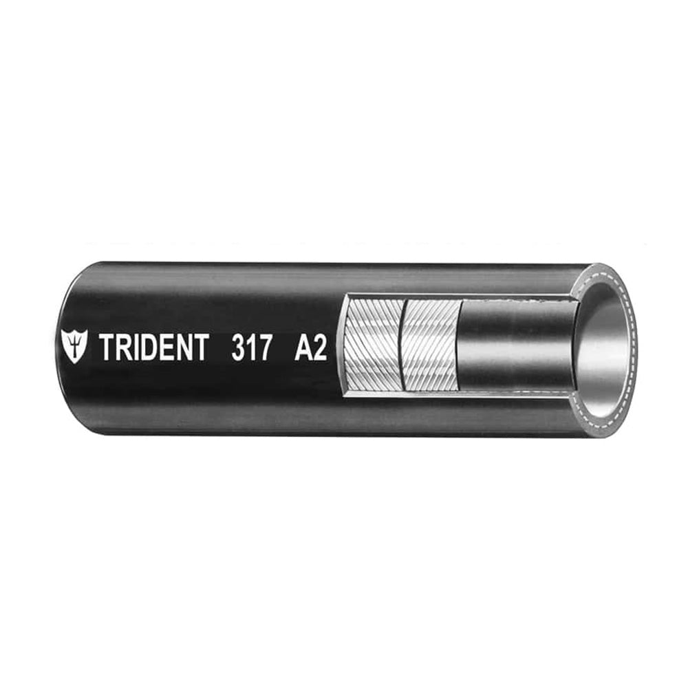 Manguera para combustible y ventilación Trident Marine 5/8” A2 - Negra - Vendida por pie