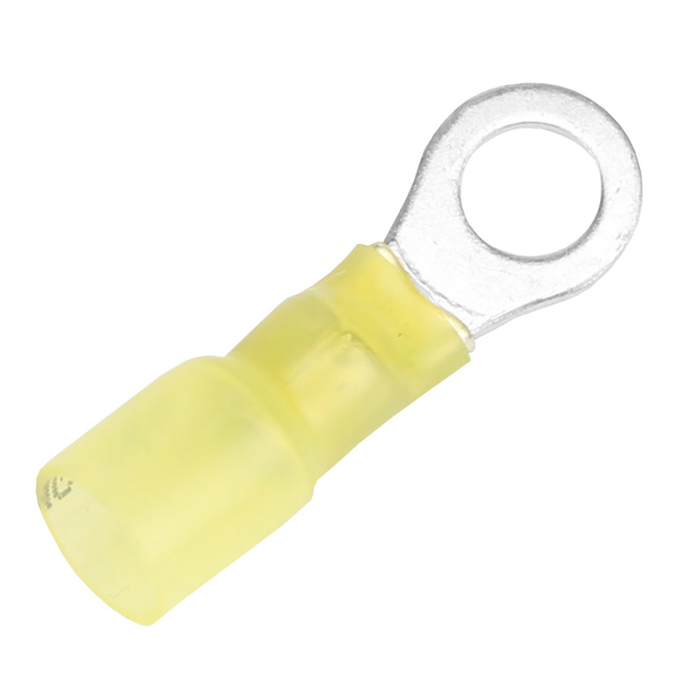 Terminal de Anillo Termocontraíble Pacer 12-10 AWG - Tamaño de Perno de 1/4" - Paquete de 25