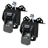 Sistema de amarre universal para portaequipajes de escalera CargoBuckle - Amarre retráctil de 2" - 1 par