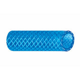 Manguera de PVC reforzado de 3/4" para línea de alimentación de agua fría Trident Marine (apta para la FDA) - Segura para agua potable - Azul traslúcido - Se vende por pie
