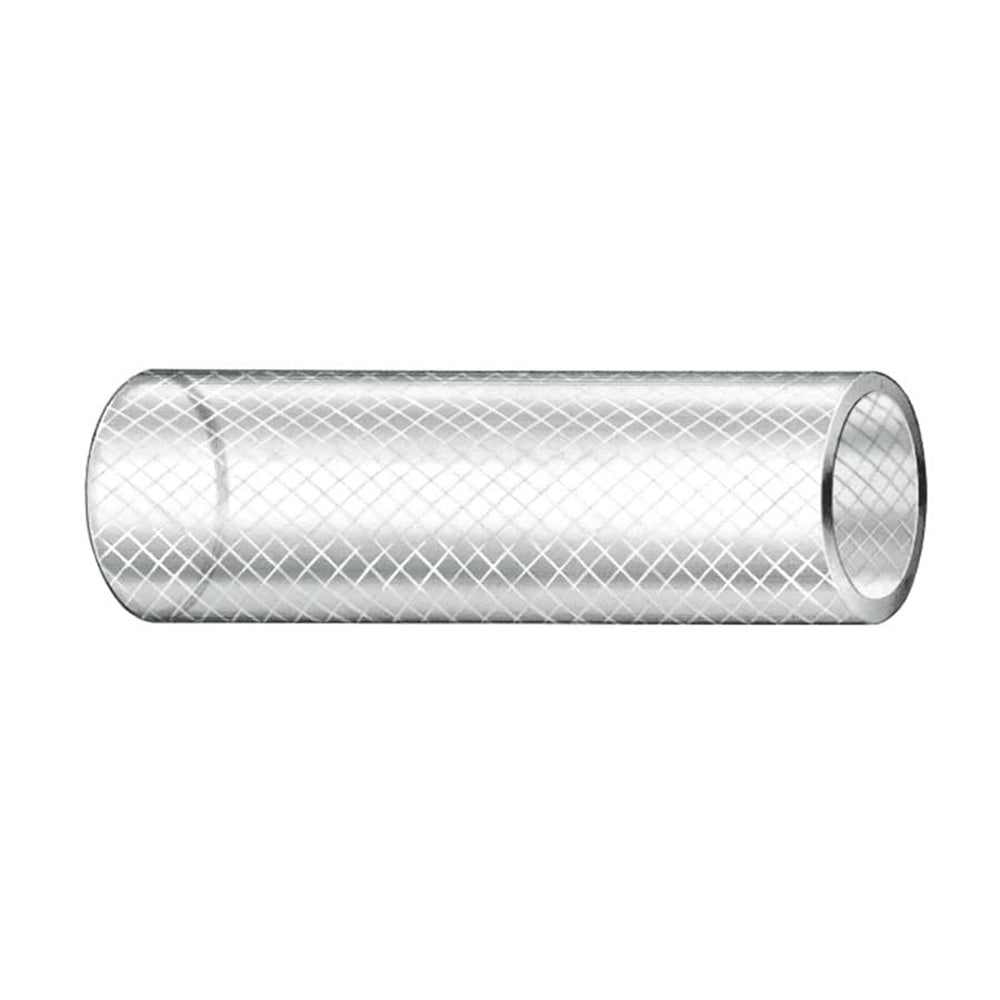 Manguera de PVC reforzada de alta resistencia de 1" Trident Marine (FDA) - Apta para agua potable - Transparente - Vendida por pie