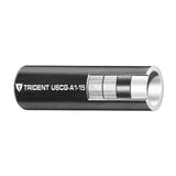 Manguera de combustible Trident Marine de 3/8" de baja permeabilidad tipo A1-15 - Negra - Vendida por pie