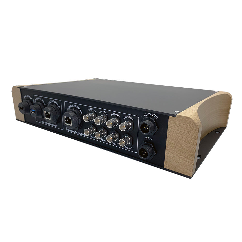 Grabadora de cámara híbrida Iris - Sin IrisControl - HDD de 1 TB - 8 entradas para cámaras analógicas y 4 entradas para cámaras IP