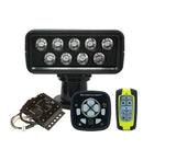 ACR RCL-100 LED Black Searchlight w/URP-103 Wired Point Pad, URC-104 Master Controller & URH-103 Wireless Handheld Remote