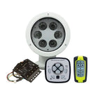 ACR RCL-50 LED White Searchlight w/URP-103 Wired Point Pad, URC-104 Master Controller & URC-103 Wireless Handheld Remote