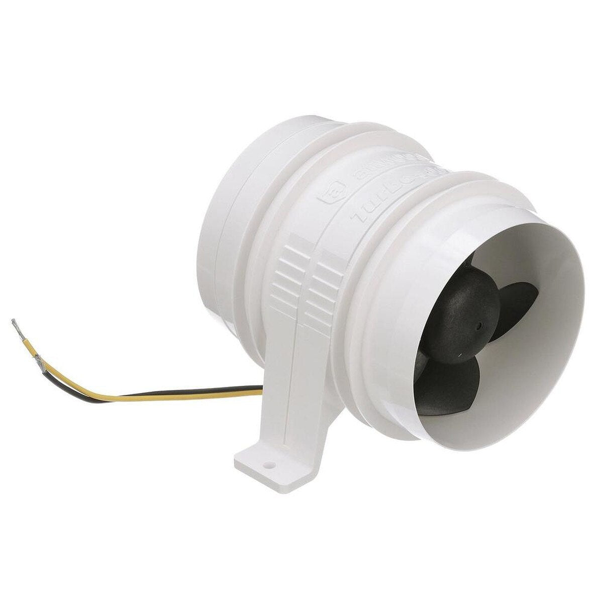 Soplador en línea resistente al agua Attwood Turbo Serie II 4000 - 12 V - Blanco