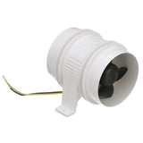 Soplador en línea resistente al agua Attwood Turbo Serie II 4000 - 12 V - Blanco
