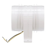 Soplador en línea resistente al agua Attwood Turbo Serie II 4000 - 12 V - Blanco