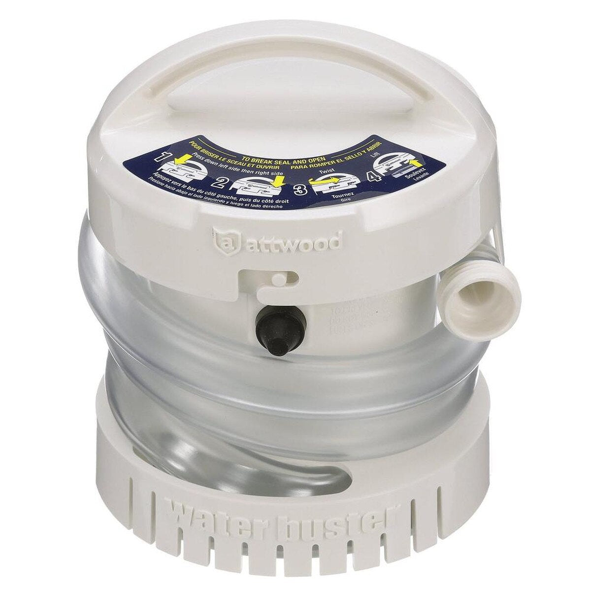 Attwood WaterBuster® Portable Pump - 200 GPH