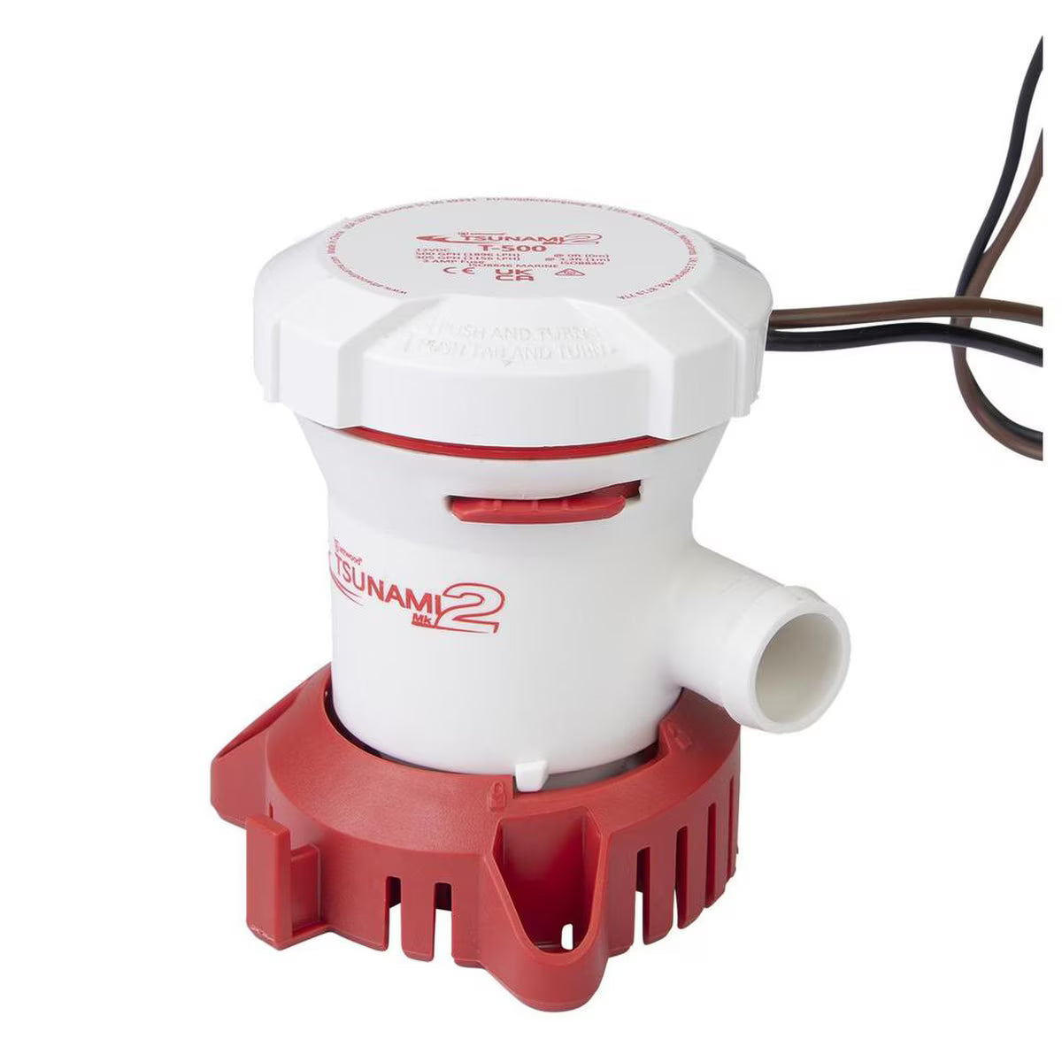 Attwood Tsunami MK2 Manual Bilge Pump - T500 - 500 GPH & 12V