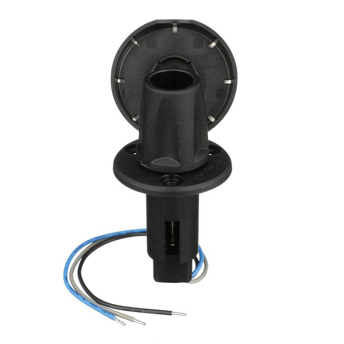 Attwood LightArmor Plug-In Base - 3 Pin - Stainless Steel - Round