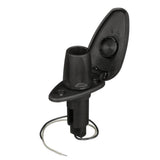 Attwood LightArmor Plug-In Base - 2 Pin - Black - Teardrop