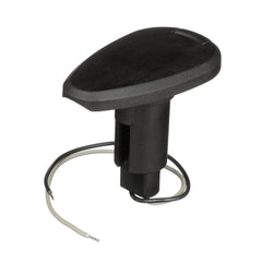 Base para enchufar Attwood LightArmor - 2 pines - Negra - Forma de gota