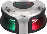 Luz de navegación Attwood LightArmor de montaje en proa - Acero inoxidable - Bicolor - 2NM