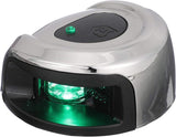 Attwood LightArmor Deck Mount Navigation Light - Stainless Steel - Starboard (green) - 2NM