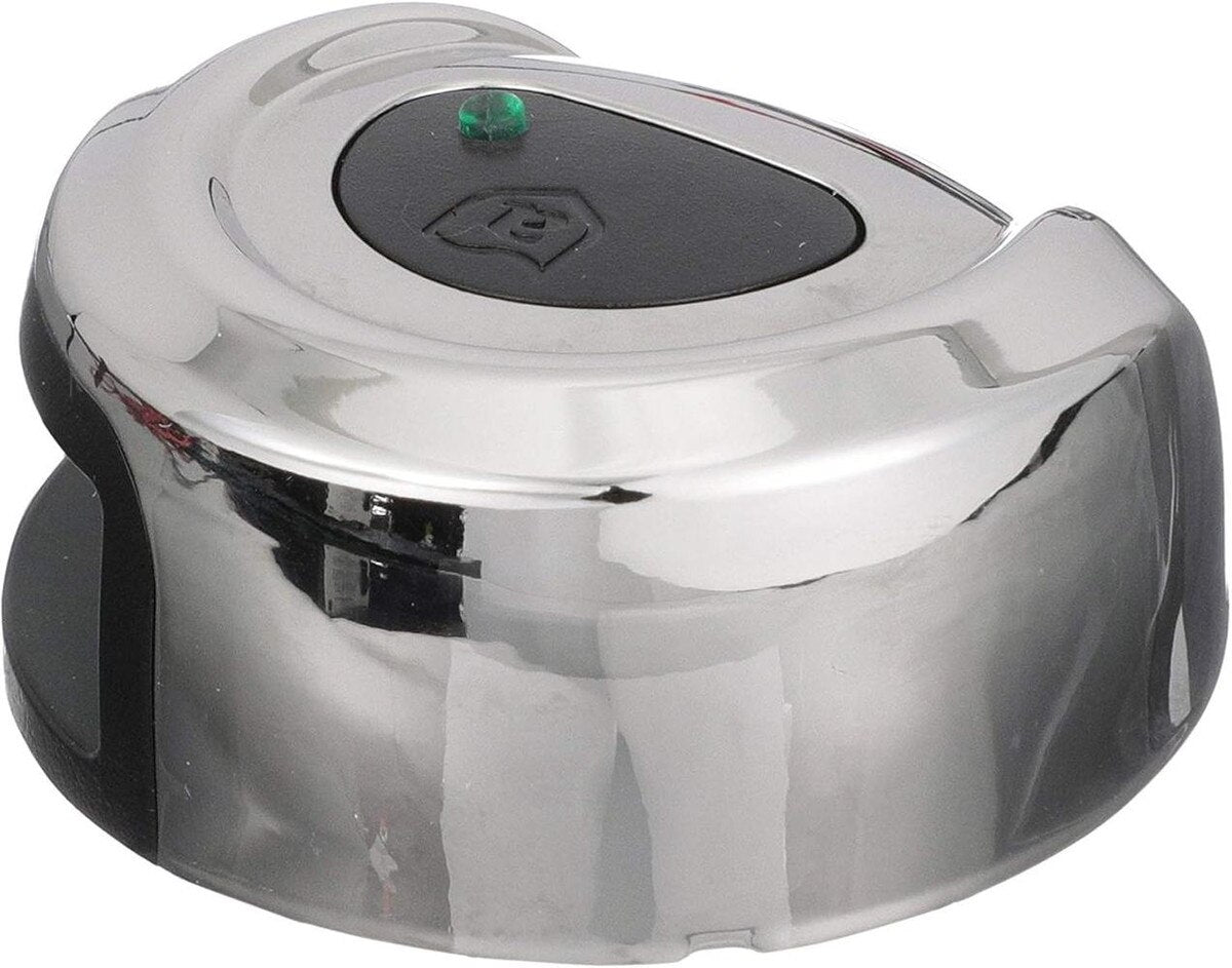 Attwood LightArmor Deck Mount Navigation Light - Stainless Steel - Starboard (green) - 2NM