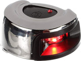 Attwood LightArmor Deck Mount Navigation Light - Stainless Steel - Port (red) - 2NM