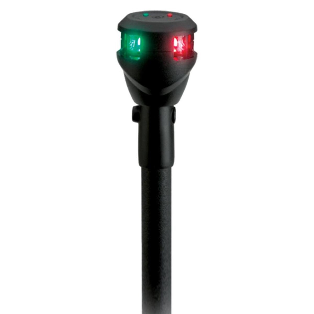 Attwood LightArmor Fast Action Bi-Color Pole Light With Task Light - 14" & 3-Pin
