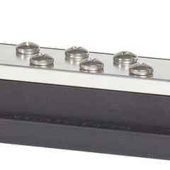 Blue Sea 2128 Maxibus 6 x #10-24(Screws) w/2 x <sup>5</sup>⁄<sub>16</sub>"(Studs)