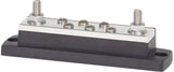 Blue Sea 2128 Maxibus 6 x #10-24(Screws) w/2 x <sup>5</sup>⁄<sub>16</sub>"(Studs)