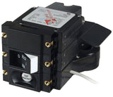 Blue Sea A-Series ELCI Main Circuit Breaker - Double Pole 120V AC 30A - Flat Rocker