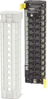 Bloque de disyuntores Blue Sea 5054 ST CLB - 12 posiciones con barra colectora negativa