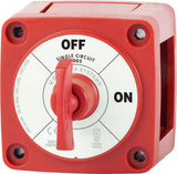 Blue Sea 6005 m-Series (Mini) Battery Switch Single Circuit ON/OFF