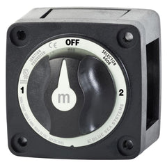Blue Sea 6008200 m-Series Selector 3 Position Battery Switch - Black