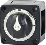 Interruptor de batería Blue Sea 6010200, doble circuito - Negro