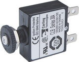 Blue Sea 7059 30A Push Button Thermal with Quick Connect Terminals