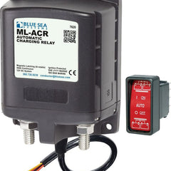 Blue Sea 7620 ML-Series relé de carga automático (enganche magnético) 12 VCC