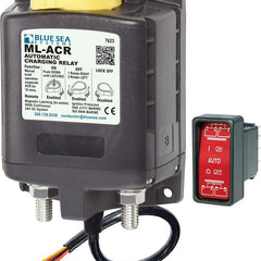 Relé de carga automático de alta resistencia Blue Sea 7623 ML-Series - 24V