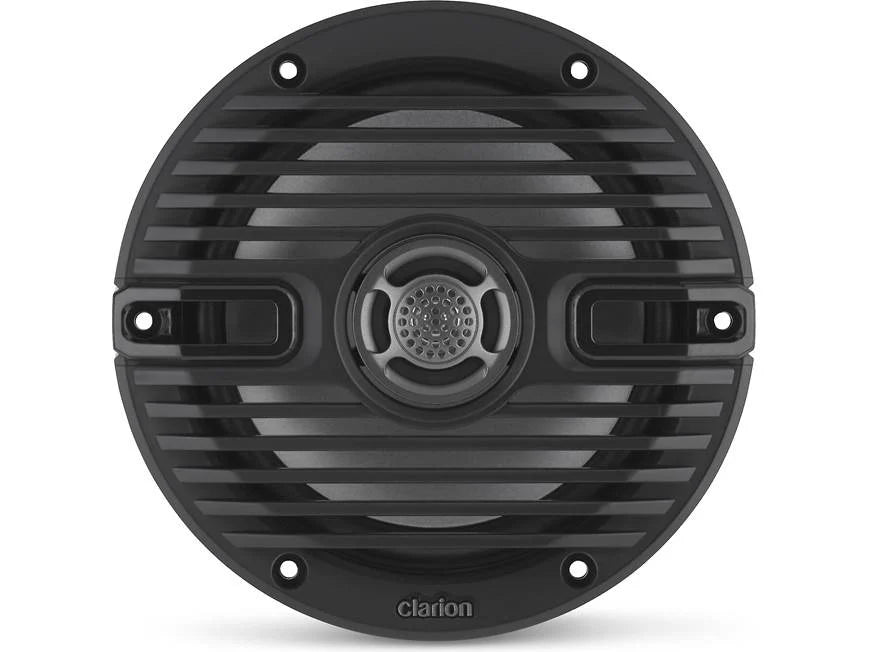 Clarion CMSP Series 6.5" Marine Speakers w/ Classic Grill - CMSP-651-CWB