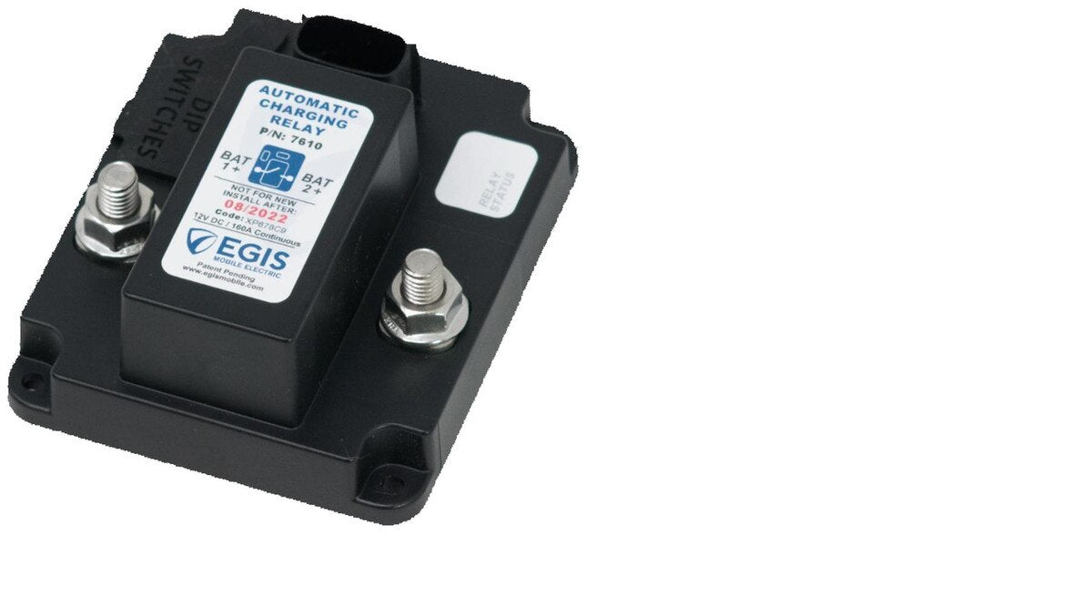 Egis Programmable Automatic Charging Relay (ACR) 160A, 12V