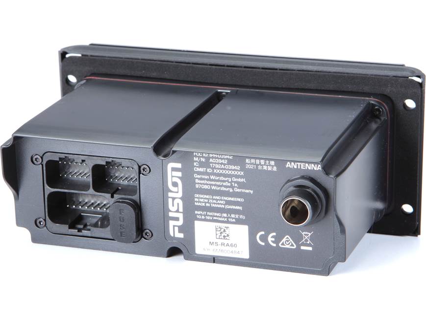 Estéreo Fusion MS-RA60 con AM/FM/BT - 2 zonas