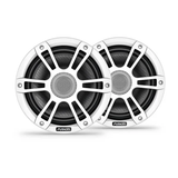 Altavoces coaxiales marinos Fusion Signature Series 3i de 7,7" con rejilla deportiva blanca - SG-F773SPW