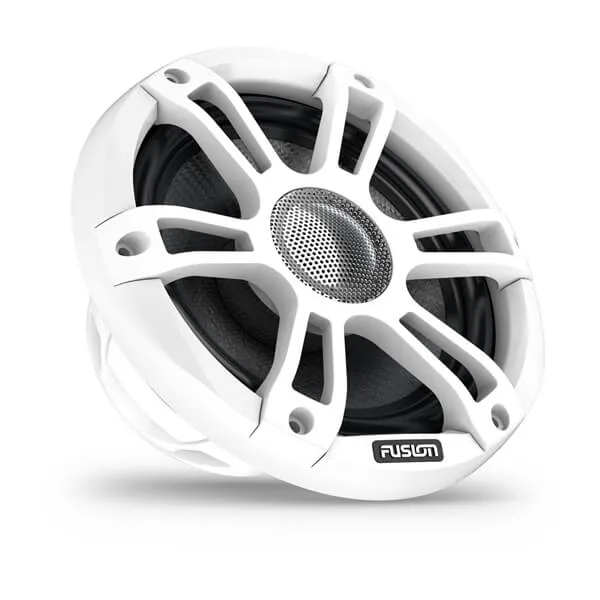 Altavoces coaxiales marinos Fusion Signature Series 3i de 7,7" con rejilla deportiva blanca - SG-F773SPW