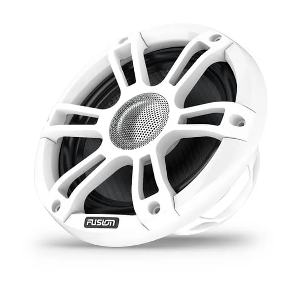 Altavoces coaxiales marinos Fusion Signature Series 3i de 7,7" con rejilla deportiva blanca - SG-F773SPW