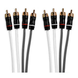 Fusion Performance RCA Cable - 4 Channel - 12'
