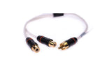 Fusion Performance RCA Cable Splitter - 1 Male to 2 Female - .9'