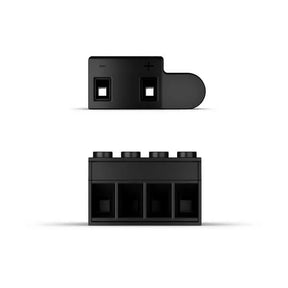 A black high power mode adaptor for Apollo Series Amplifiers, with a connector on one side and a rectangular block on the other.