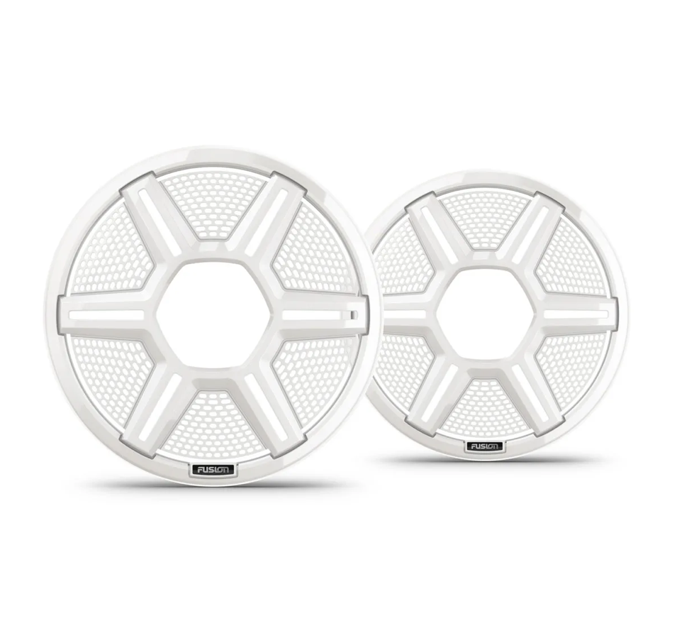 Rejillas de altavoz blindadas de 6.5" Fusion Apollo™ en color blanco (par)
