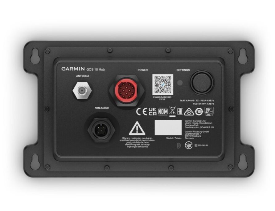 Hub Garmin GOS™ 10 para el sistema Garmin OnBoard™