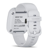 Garmin MOB Tag w/White Quick Release Band