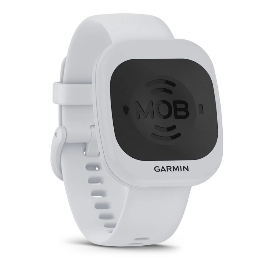 Garmin MOB Tag w/White Quick Release Band