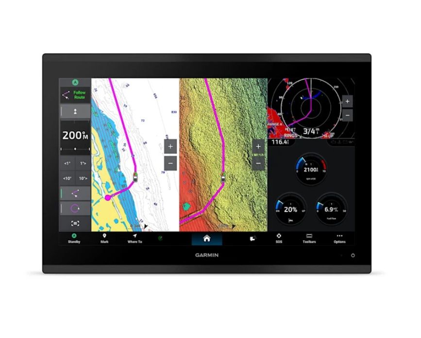 GPSMAP® 9217 Premium Chartplotter de Garmin con Garmin Navionics+™